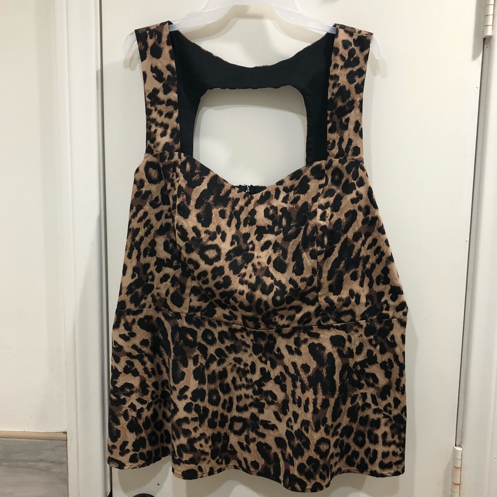 Torrid Leopard Print Top 3X